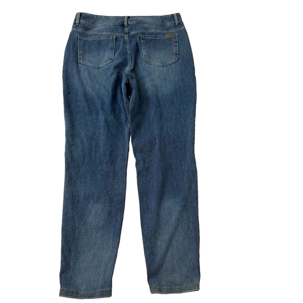 Halara Flex Jeans Womens XL Blue Skinny High Waisted Zipper Pockets Stretch NWT - Picture 6 of 9